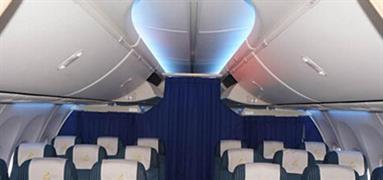 富凱B738天空內飾構型飛機客艙升級改裝方案順利實施