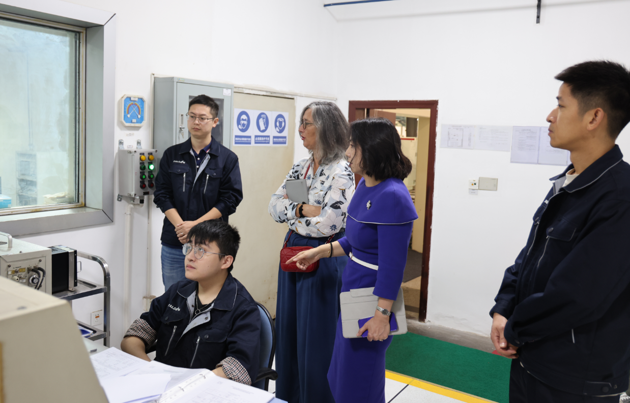 圖2 審查官進行現場檢查